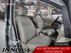 Bọc Ghế Da Nappa Toyota Innova Mẫu 2