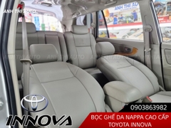 Bọc Ghế Da Nappa Toyota Innova Mẫu 2