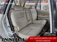 Bọc Ghế Da Nappa Toyota Innova Mẫu 2