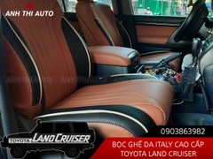 Bọc Ghế Da Bò Toyota Land Cruiser Cao Cấp