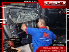 Cách Âm Chống Ồn Supercar Cho Ô Tô