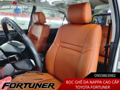 Bọc Ghế Da Toyota Fortuner Mẫu 3
