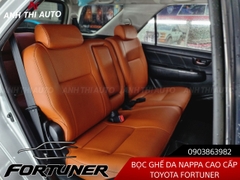 Bọc Ghế Da Toyota Fortuner Mẫu 3