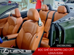 Bọc Ghế Da Italy Lexus IS350 Cao Cấp