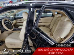 Bọc Ghế Da Lexus RX350 Cao Cấp