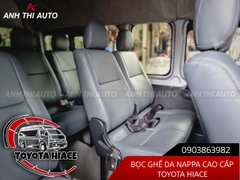 Bọc Ghế Da Toyota Hiace