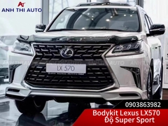 Body Kit nâng đời Cho Lexus LX570 2016 lên Super Sport 2021