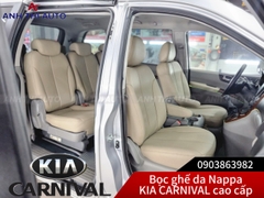 Bọc Ghế Da Nappa Kia Carnival