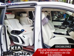Độ ghế Limousine cho Kia Sedona