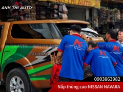 NẮP THÙNG CAO KHÔNG ĐÈN THEO XE NISSAN NAVARA