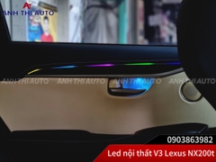 Độ Led Nội Thất V3 Lexus NX200T