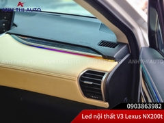 Độ Led Nội Thất V3 Lexus NX200T