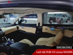 Độ Led Nội Thất V3 Lexus NX200T