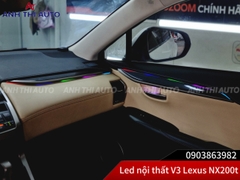 Độ Led Nội Thất V3 Lexus NX200T