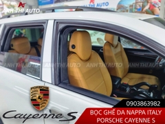 Bọc Ghế Da Italy Porsche Cayenne S Cao Cấp