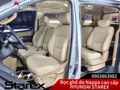 Bọc Ghế Da Hyundai Starex