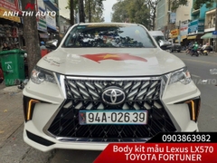 Body Kit theo xe Toyota Fortuner 2017-2020 kiểu Lexus