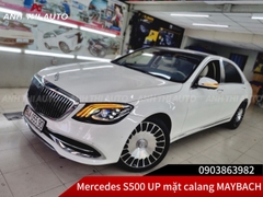 Mercedes S500 Độ Mặt Calang Maybach