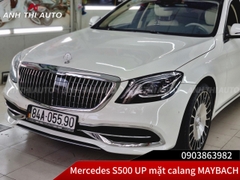 Mercedes S500 Độ Mặt Calang Maybach