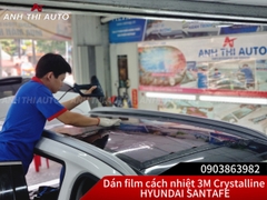 Dán Film Cách Nhiệt 3M Crystalline Chính Hãng xe 7 chỗ