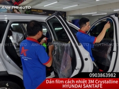 Dán Film Cách Nhiệt 3M Crystalline Chính Hãng xe 7 chỗ