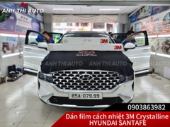 Dán Film Cách Nhiệt 3M Crystalline Chính Hãng xe 7 chỗ