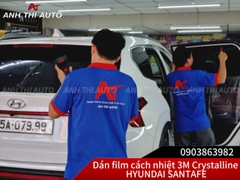 Dán Film Cách Nhiệt 3M Crystalline Chính Hãng xe 7 chỗ