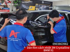 Dán Fim Cách Nhiệt 3M Crystalline chính hãng xe 5 chỗ