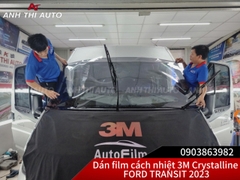Dán Film Cách Nhiệt 3M Crystalline Chính Hãng xe 16 chỗ