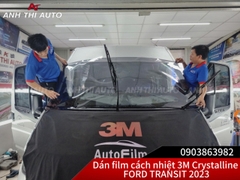 Dán Film Cách Nhiệt 3M Crystalline Chính Hãng xe 16 chỗ