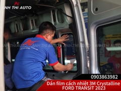 Dán Film Cách Nhiệt 3M Crystalline Chính Hãng xe 16 chỗ