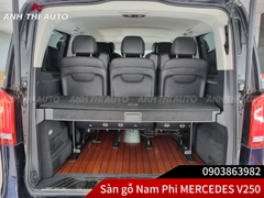 Lót Sàn Gỗ Nam Phi Nhập Khẩu Xe MERCEDES V250