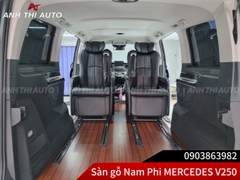 Lót Sàn Gỗ Nam Phi Nhập Khẩu Xe MERCEDES V250