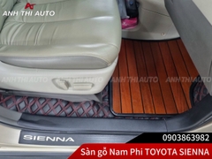 Lót Sàn Gỗ Nam Phi Nhập Khẩu Xe TOYOTA SIENNA