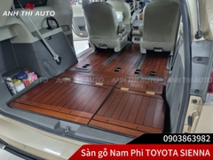 Lót Sàn Gỗ Nam Phi Nhập Khẩu Xe TOYOTA SIENNA