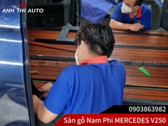 Lót Sàn Gỗ Nam Phi Nhập Khẩu Xe MERCEDES V250