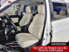 Bọc Ghế Da Toyota Fortuner Mẫu 2
