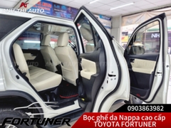 Bọc Ghế Da Toyota Fortuner Mẫu 2