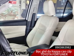 Bọc Ghế Da Toyota Fortuner Mẫu 2