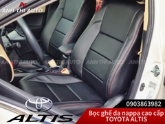 Bọc Ghế Da Cho Toyota Altis 2010 Kiểu Diamond