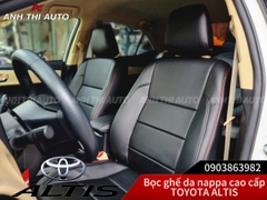 Bọc Ghế Da Cho Toyota Altis 2010 Kiểu Diamond