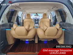 Độ Ghế Limousine Cho Lexus GX460