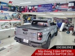 NẮP THÙNG XE RANGER RAPTOR | MẪU 3 TẤM