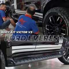 Nâng cấp body kit Victor V3 cho Ford Everest