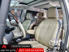 Bọc Ghế Da Toyota Sienna