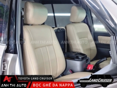 Bọc Ghế Da Nappa Toyota Land Cruiser