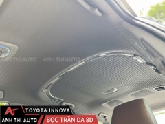 Bọc Trần Da 8D Kim Cương ToyoTa Innova