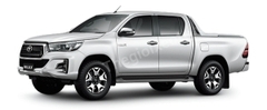 Hilux màu trắng ngọc trai (070)