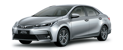 Toyota Corolla Altis màu bạc