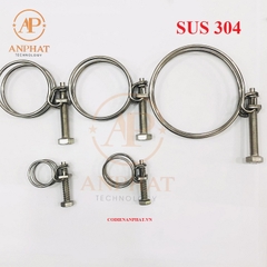 Đai siết 2 dây (chuẩn inox 304 )